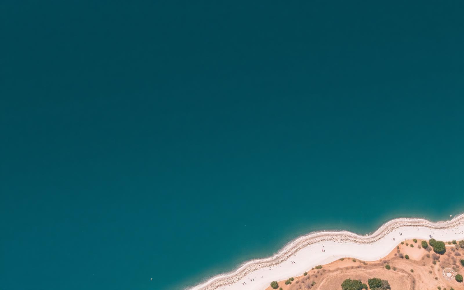 Costa adriatica di Francavilla al Mare vista dall'alto